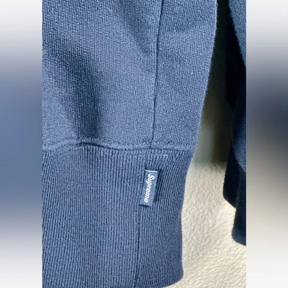 Supreme Love or Hate Hooded Sweatshirt in Black Like New - Picture 7 of 14